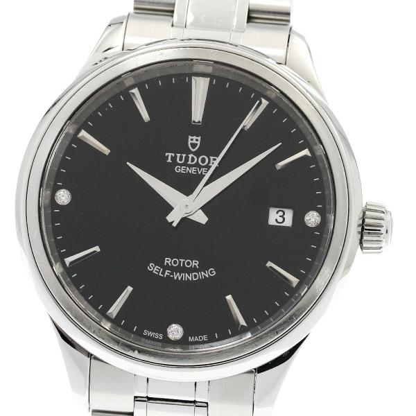 チュードル TUDOR 12500 スタイル 3Pダイヤ 自動巻き メンズ 保証書付き_921817 TUDOR（チューダー） チュードル TUDOR 12500 スタイル 3Pダイヤ 自動