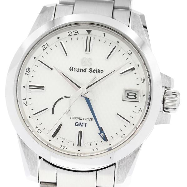 セイコー SEIKO SBGE209/9R66-0AE0 グランドセイコー GMT パワーリザーブ スプリングドライブ メンズ 箱・保証書付き_922164 SEIKO（セイコー） SEIKO SBGE209/9R66-0AE0 グランドセイコー GMT