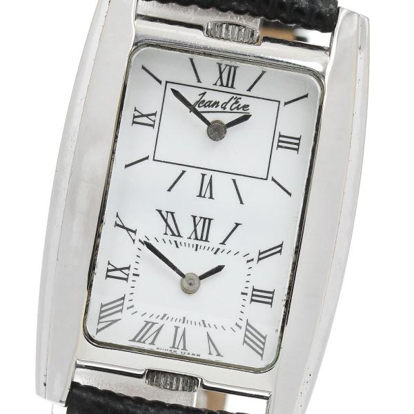 ジャンイブ Jean d'Eve デュアルタイム クォーツ メンズ _922747
