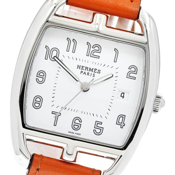 ベルト訳あり エルメス HERMES CT1.710 ケープコッド トノー ドゥブルトゥール クォーツ メンズ _930094 HERMES（エルメス） ベルト訳あり HERMES CT1.710 ケープコッド トノー