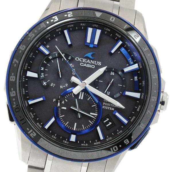 CASIO（カシオ） CASIO OCW-G1200-1AJF オシアナス GPS デイト