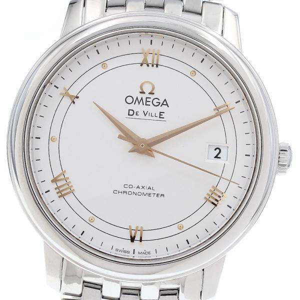 オメガ OMEGA 424.10.37.20.02.002 デビル プレステージ コーアクシャル 自動巻き メンズ 良品 保証書付き_931015 OMEGA（オメガ） OMEGA 424.10.37.20.02.002 デビル プレステージ
