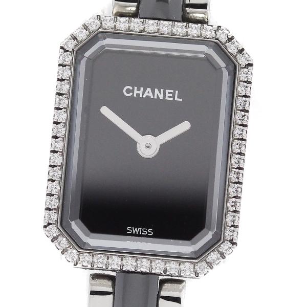 シャネル　プルミエール　ダイヤ　【美品】 CHANEL（シャネル） CHANEL H2163 プルミエール ダイヤベゼル クォーツ