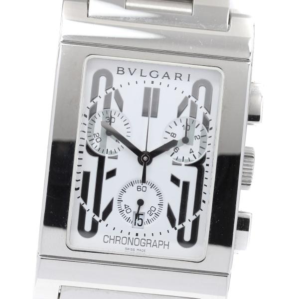BVLGARI（ブルガリ） BVLGARI RTC49S レッタンゴロ デイト クロノ