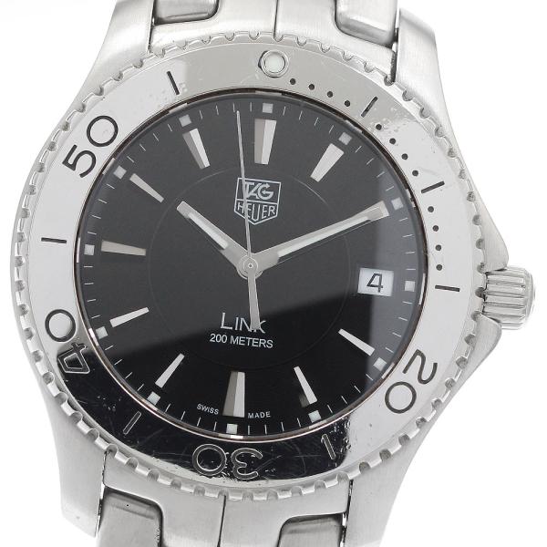 ☆訳あり★保証書付き【TAG HEUER】タグホイヤー リンク クロノグラフ CJ1110 クォーツ メンズ TAG HEUER（タグ・ホイヤー） TAG HEUER WJ1110-0 リンク デイト