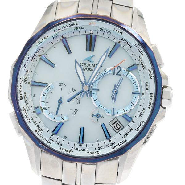 CASIO（カシオ） CASIO OCW-S3400D-2AJF オシアナス マンタ デイデイト