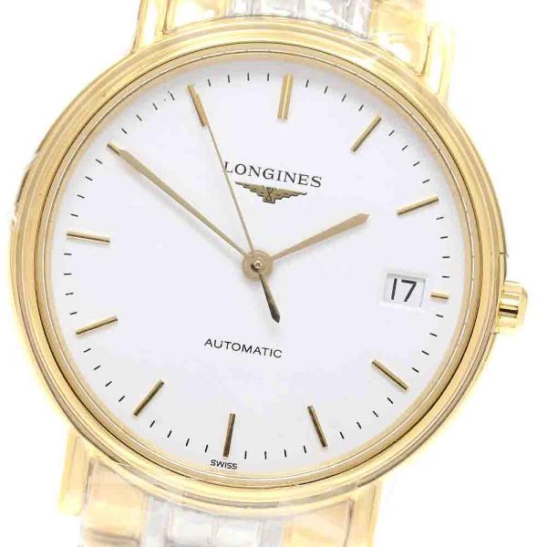ロンジン LONGINES L4.821.2 プレザンス デイト 自動巻き メンズ 未使用品 保証書付き_935373 LONGINES（ロンジン） LONGINES L4.821.2 プレザンス デイト 自動巻き