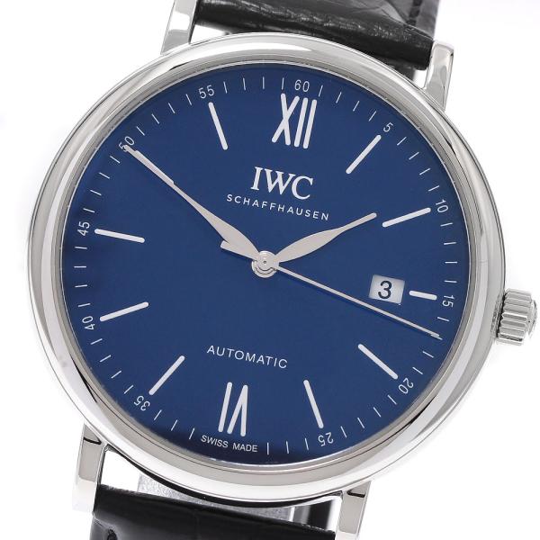 IWC IWC SCHAFFHAUSEN IW356518 ポートフィノ 150イヤーズ デイト 自動巻き メンズ 良品 保証書付き_944534 IWC SCHAFFHAUSEN（IWCシャフハウゼン） IWC IWC SCHAFFHAUSEN