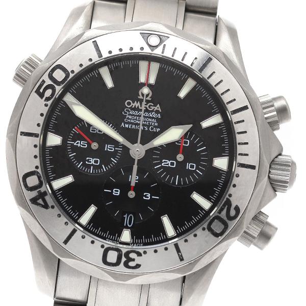 オメガ OMEGA 2293.50 シーマスター アメリカズカップ クロノグラフ 自動巻き メンズ _939769 OMEGA（オメガ） OMEGA 2293.50 シーマスター アメリカズカップ クロノ