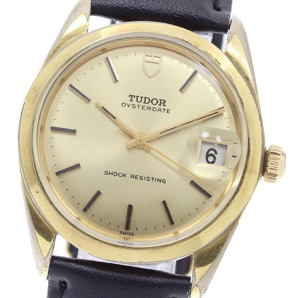 訳あり チュードル TUDOR オイスターデイト Cal.2423 手巻き メンズ _941107 TUDOR（チューダー） 訳あり チュードル オイスターデイト Cal.2423 手