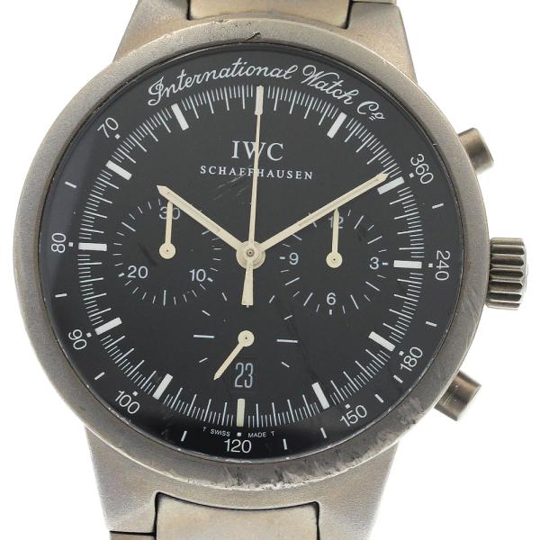 IWC SCHAFFHAUSEN IW372701 GST デイト クロノグラフ クォーツ メンズ 保証書付き_942001 IWC SCHAFFHAUSEN（IWCシャフハウゼン） IWC SCHAFFHAUSEN IW372701