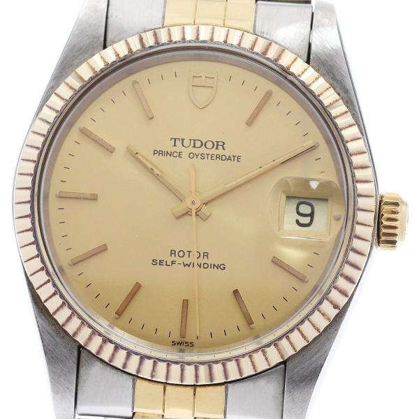 チュードル TUDOR 75203 プリンス オイスターデイト YGベゼル 自動巻き メンズ 保証書付き_942754 TUDOR（チューダー） チュードル TUDOR 75203 プリンス