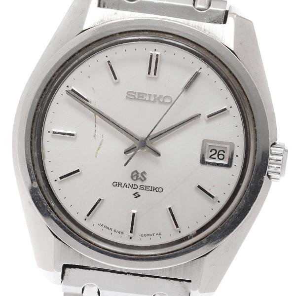 訳あり セイコー SEIKO 6145-8000 グランドセイコー デイト 自動巻き メンズ _943064 SEIKO（セイコー） 訳あり SEIKO 6145-8000 グランドセイコー デイト