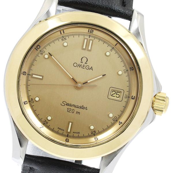 OMEGA オメガ ■ シーマスター120 ■ クォーツ OMEGA（オメガ） シーマスター120 YGベゼル クォーツ メンズ _943860