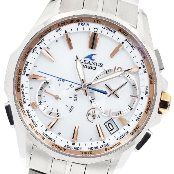 【要調整】カシオ CASIO OCW-S2400 オシアナス マンタ CASIO（カシオ） CASIO OCW-S3400E-7AJF オシアナス マンタ デイデイト