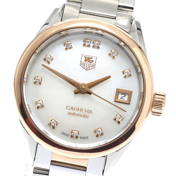 タグホイヤー TAG HEUER カレラ キャリ バーホイヤー01 ‼︎超美品‼︎ TAG HEUER（タグ・ホイヤー） 訳あり TAG HEUER WAR2452-3 カレラ SS