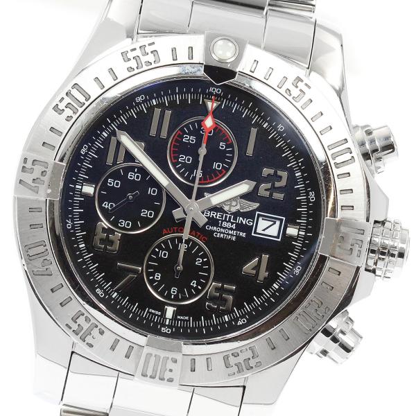 ブライトリング BREITLING A13371 スーパーアベンジャー II ステンレス 自動巻き メンズ  時計 ブライトリング（BREITLING） BREITLING A13371 スーパーアベンジャー