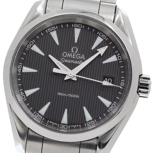 ベルト訳あり オメガ OMEGA 231.10.39.60.06.001 シーマスター アクアテラ 150M デイト クォーツ メンズ _949027 OMEGA（オメガ） ベルト訳あり OMEGA 231.10.39.60.06.001