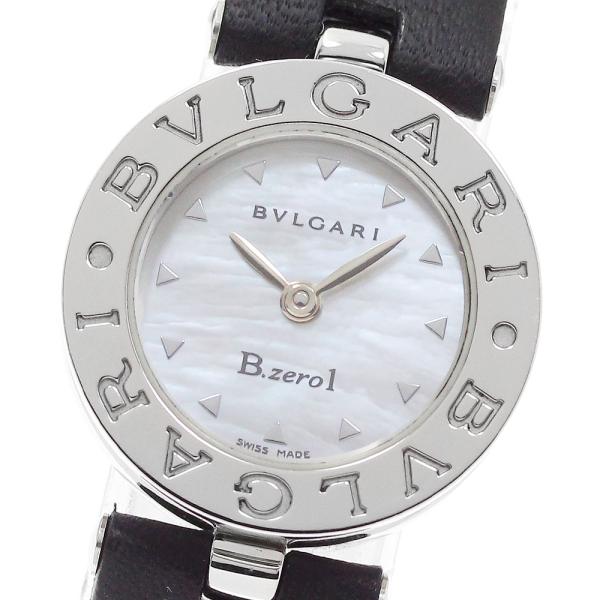 【付属品有 稼働】ブルガリB.zero1 BZ22S ホワイトシェル文字盤 BVLGARI（ブルガリ） BVLGARI BZ22S B-zero1 ブルーシェル文字盤