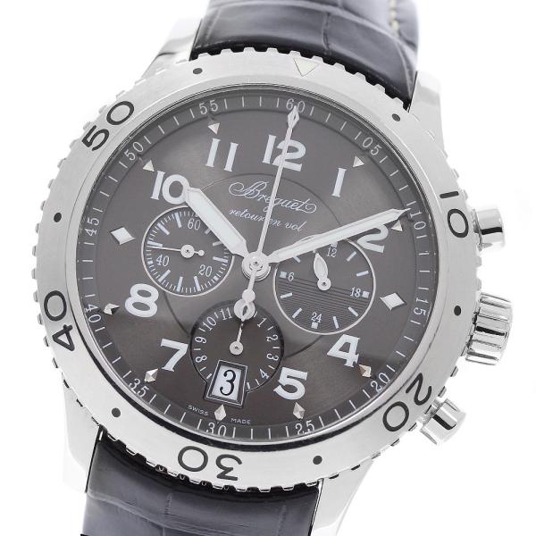 ブレゲ Breguet 3810 タイプXXI クロノグラフ デイト 自動巻き メンズ _950406