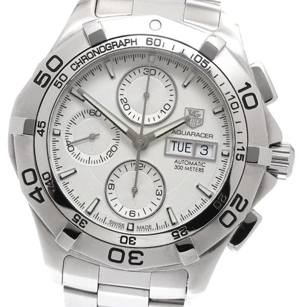 訳あり タグホイヤー TAG HEUER CAF2011 アクアレーサー デイデイト クロノグラフ 自動巻き メンズ _951105 TAG HEUER（タグ・ホイヤー） 訳あり TAG HEUER CAF2011 アクア