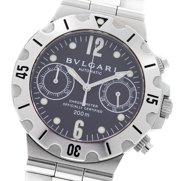 BVLGARI（ブルガリ） BVLGARI SCB38S ディアゴノ スクーバ クロノ