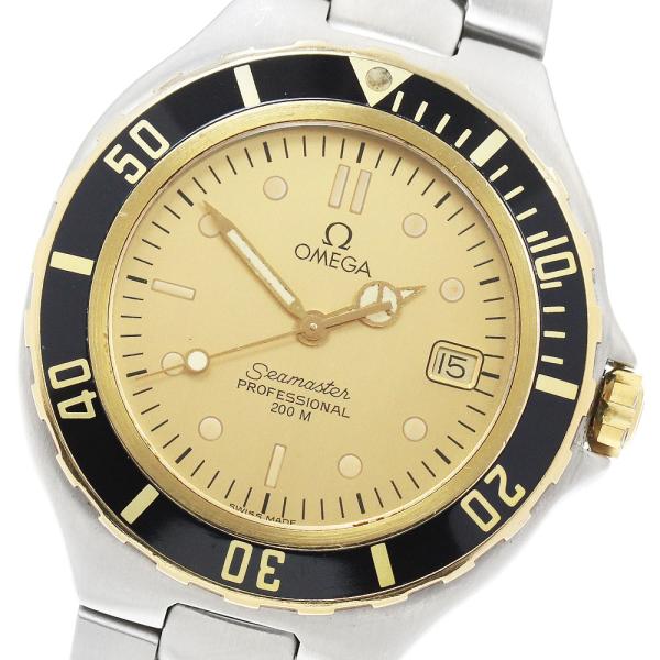 OMEGA（オメガ） ベルト訳あり シーマスター200 デイト YGベゼル