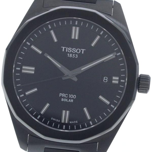 ティソ TISSOT T151422 PRC100 デイト ソーラー メンズ 美品 箱・保証書付き_955998 TISSOT（ティソ） TISSOT T151422 PRC100 デイト ソーラー メンズ 美品