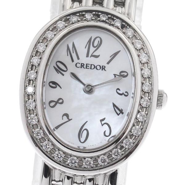 極美品 SEIKO セイコー クレドール ダイヤベゼル 1E70-0AB0腕時計 SEIKO（セイコー） SEIKO 1E70-0AB0/GSTE917 クレドール シグノ ダイヤ
