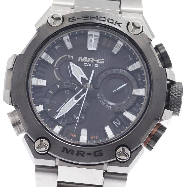 カシオ CASIO MRG-B2000D-1AJR G-SHOCK MR-G Bluetooth ソーラー電波 メンズ 箱・保証書付き_943929 CASIO（カシオ） CASIO MRG-B2000D-1AJR G-SHOCK MR-G Bluetooth