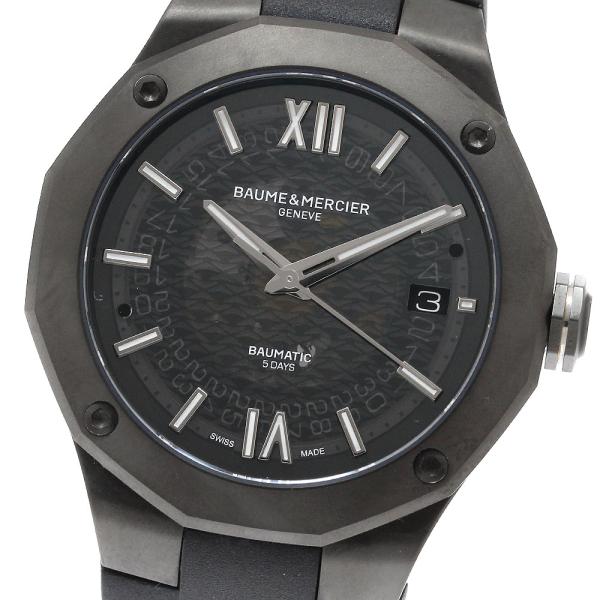 ボーム＆メルシェ Baume & Mercier 65900 リビエラ ボーマティック デイト 自動巻き メンズ 極美品 _957759 BAUME&MERCIER（ボーム&メルシエ） ボーム＆メルシェ Baume & Mercier