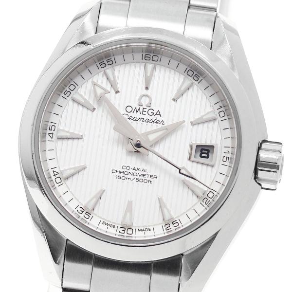 オメガ OMEGA 231.10.30.20.02.001 シーマスター アクアテラ デイト 自動巻き レディース _958096