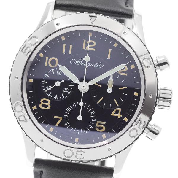 ブレゲ Breguet 3800 アエロナバル TYPEXX クロノグラフ 自動巻き メンズ _958630
