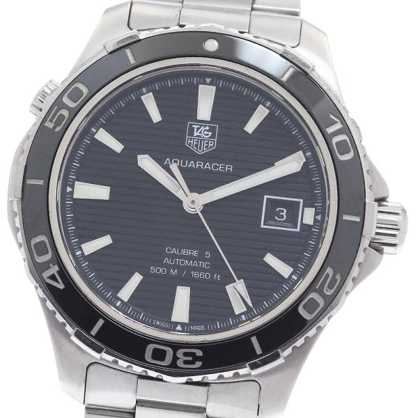 タグホイヤー TAG HEUER WAK2110.BA0830 アクアレーサー キャリバー5 デイト 自動巻き メンズ 保証書付き_960457