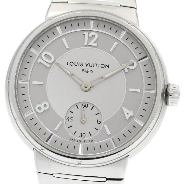 ルイ・ヴィトン LOUIS VUITTON W1ST1 タンブール キャリバーLFT023 自動巻き メンズ 内箱・保証書付き_961903