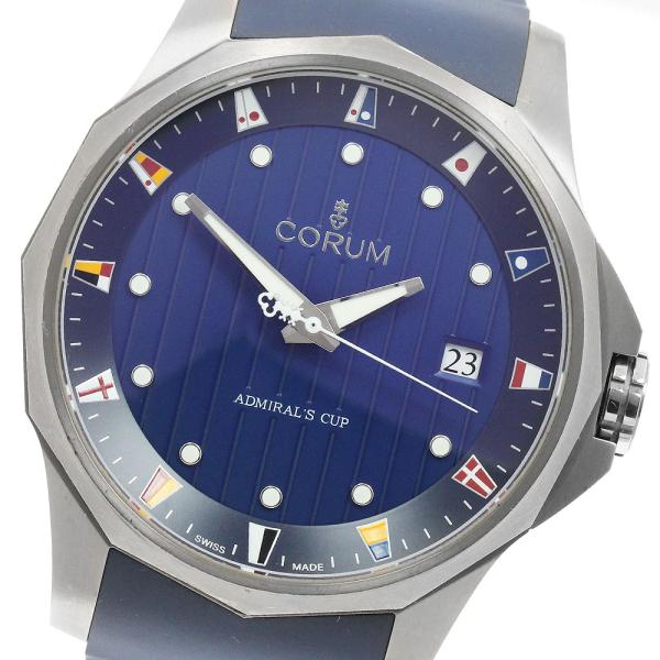 コルム CORUM 01.0146 アドミラルズカップ デイト 自動巻き メンズ _963370 CORUM（コルム） CORUM 01.0146 アドミラルズカップ デイト 自動巻き