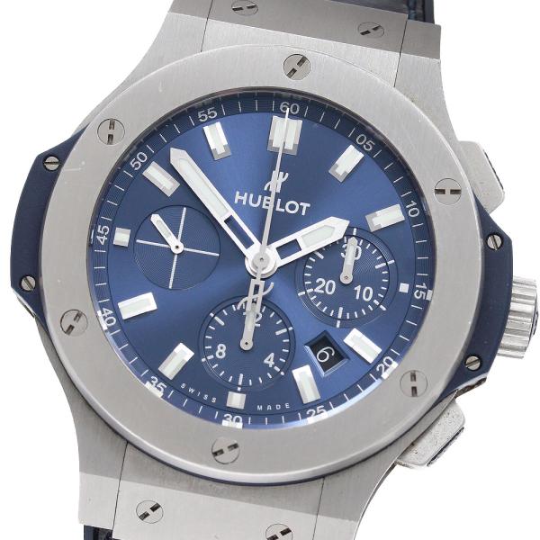 ウブロ HUBLOT 301.SX.7170.LR ビッグバン スチール ブルー クロノグラフ デイト 自動巻き メンズ _964273 HUBLOT（ウブロ） HUBLOT 301.SX.7170.LR ビッグバン スチール ブルー