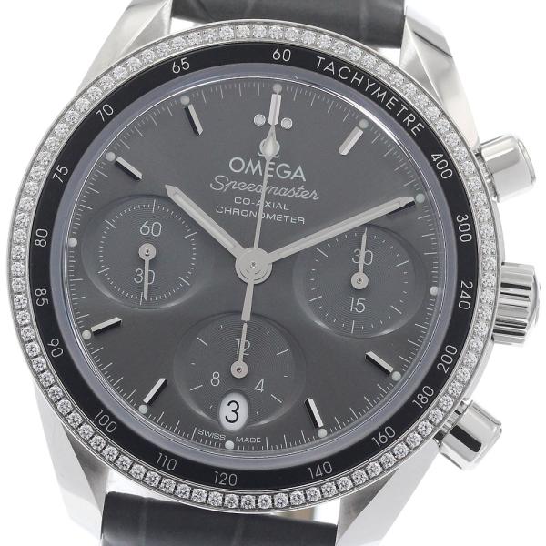 OMEGA スピードマスター38 自動巻き クロノグラフ 箱付 OMEGA（オメガ） OMEGA 324.38.38.50.06.001 スピードマスター ダイヤ