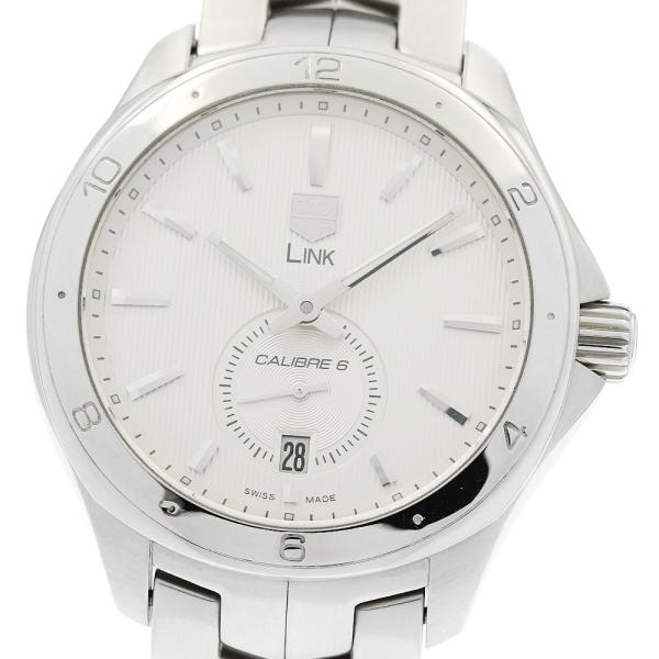 タグホイヤー TAG HEUER WAT2111 リンク キャリバー6 スモールセコンド 自動巻き メンズ _967867