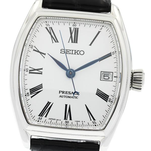 セイコー SEIKO SARX051/6R15-03T0 プレザージュ デイト 自動巻き メンズ 良品 内箱・保証書付き_970518 SEIKO（セイコー） SEIKO SARX051/6R15-03T0 プレザージュ デイト 自動