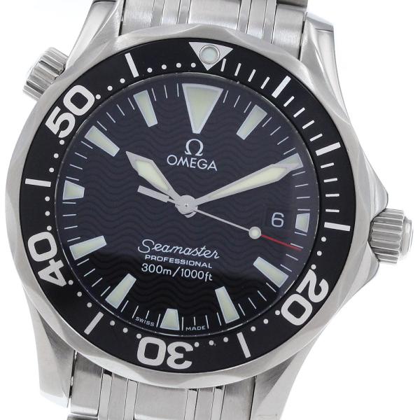 オメガ OMEGA 2262.50 シーマスター 300 デイト クォーツ ボーイズ 美品 _970745 OMEGA（オメガ） OMEGA 2262.50 シーマスター 300 デイト クォーツ
