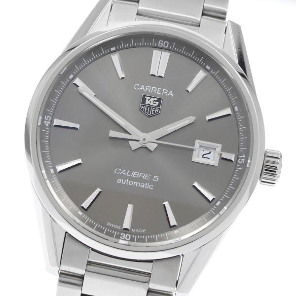 タグホイヤー TAG HEUER WAR211C.BA0782 カレラ キャリバー5 デイト 自動巻き メンズ 良品 保証書付き_973002