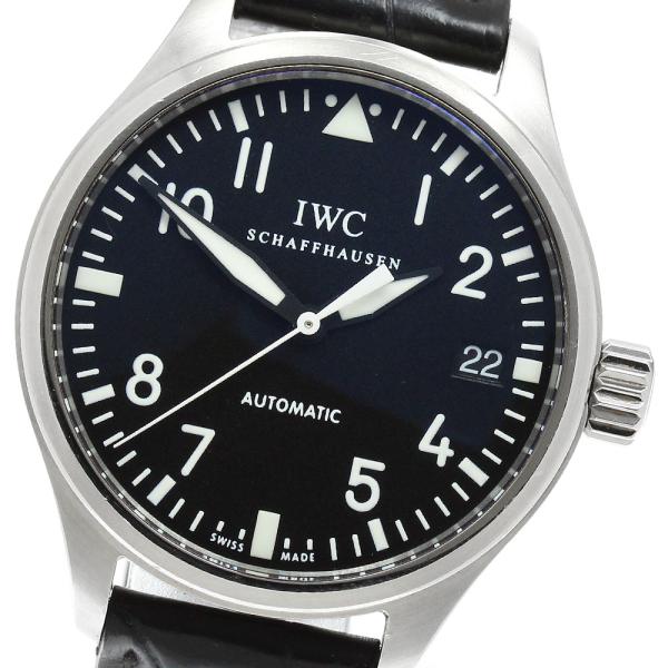 IWC SCHAFFHAUSEN IW325601 パイロット ウォッチ マーク XVI ミドルサイズ 自動巻き メンズ 保証書付き_973334