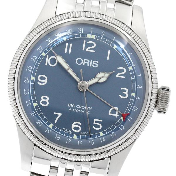 オリス ORIS 7741 ビッグクラウン ポインターデイト 自動巻き メンズ 美品 _974278