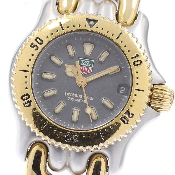 タグホイヤー TAG HEUER S95.208 セル デイト クォーツ レディース _979950
