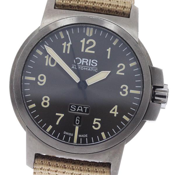 オリス ORIS 7641-42 BC3 アドバンスド デイデイト 自動巻き メンズ 保証書付き_981330