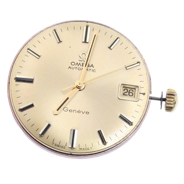 OMEGA 訳あり オメガ ジュネーブ デイト cal.565 ムーブメント 自動  