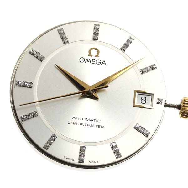 OMEGA オメガ 34Pダイヤ cal.1109 ムーブメント 自動巻き メンズ 良品