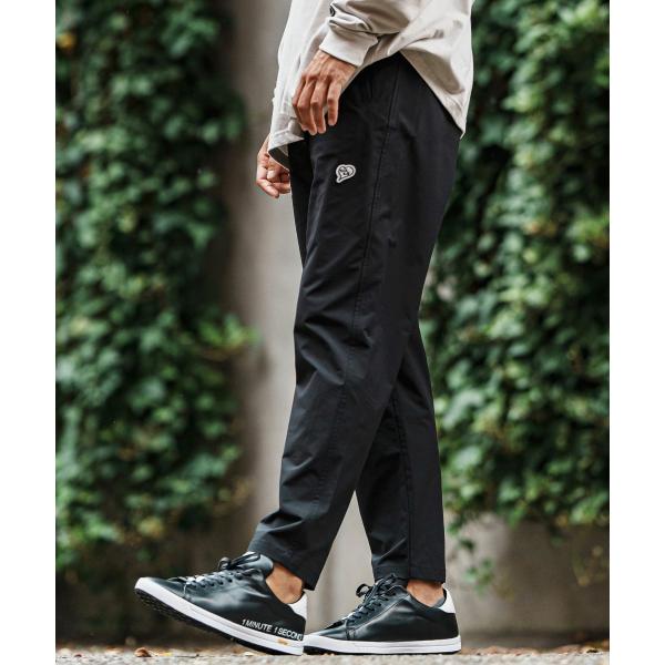 1minute 1second cursive embroidery eazy pants 1minute 1second cursive embroidery eazy pants