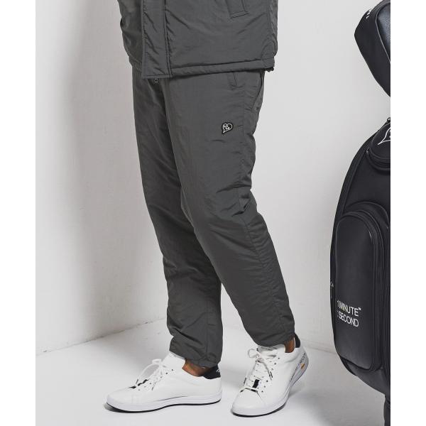 1minute 1second（ワンミニットワンセカンド） ナイロンパンツ padded